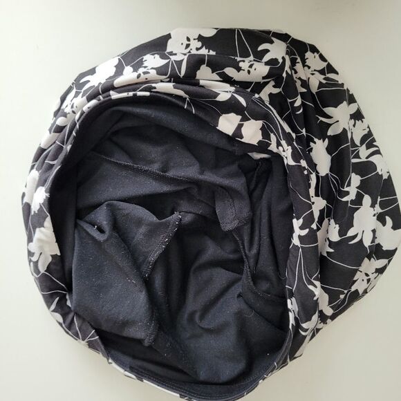 L Tranquility COLORADO black white SKORT SKIRT SHORTS LARGE - Picture 4 of 8